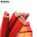 Wood Pencil Red Flat Mark Woodworking Carpenter Pencil Supplier